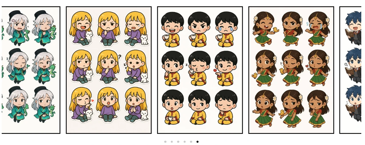 Chibi Stickers